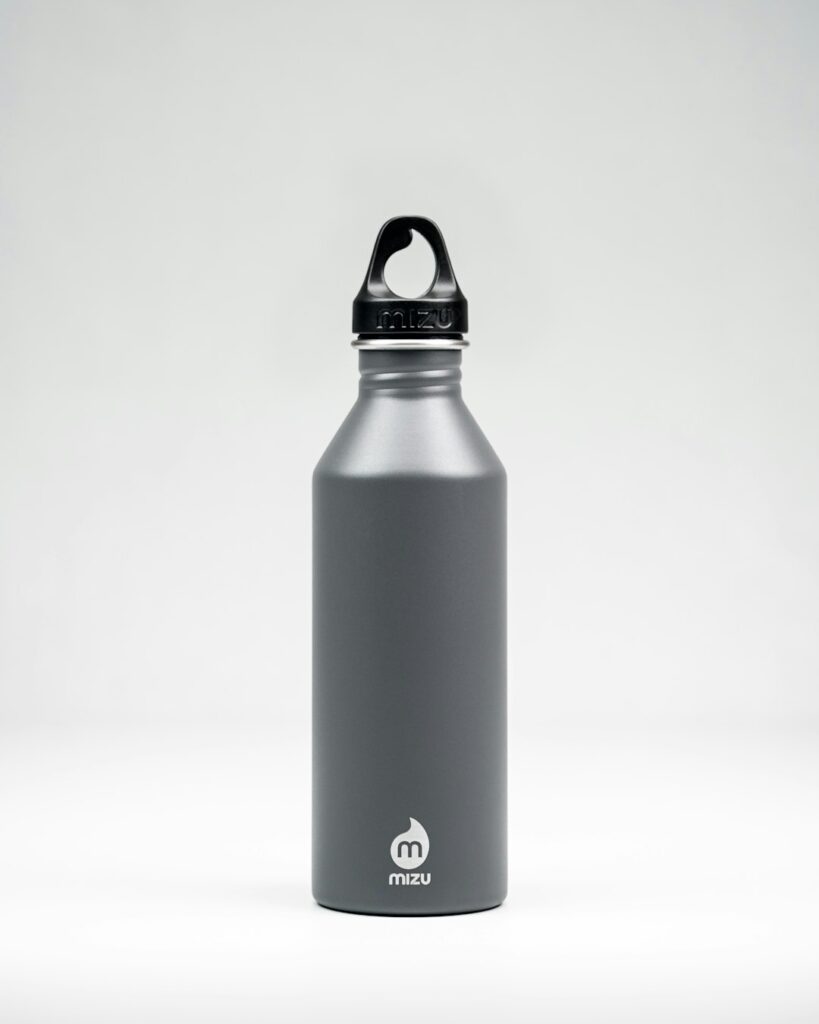 black Mizu stainless steel tumbler